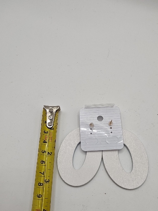 Fashion Jewelry Turquoise & Gold Mandala Tear Drop Screw On Earrings - Picture 3 of 4